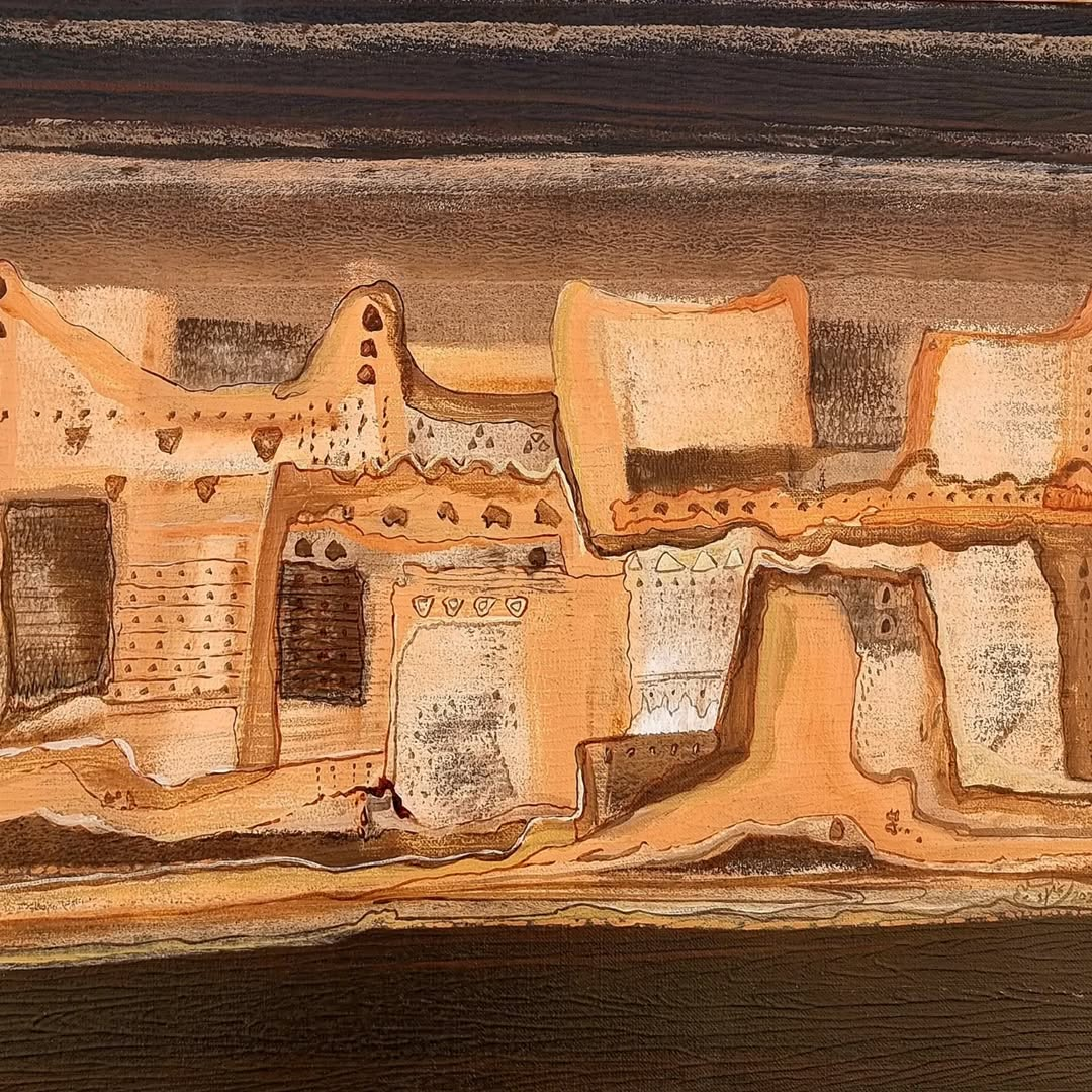 The Calm Geometry of Najla Al-Saleem's Artwork