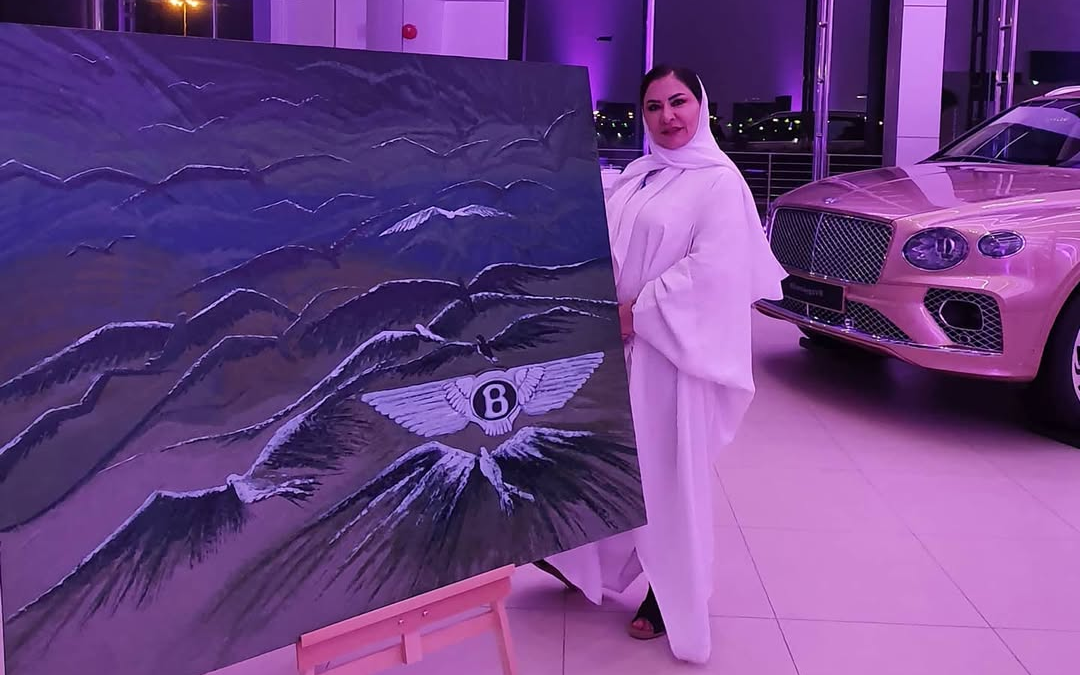 The Calm Geometry of Najla Al-Saleem's Artwork