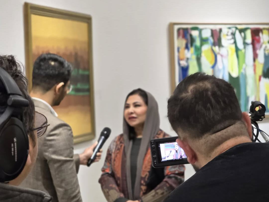 The Calm Geometry of Najla Al-Saleem's Artwork